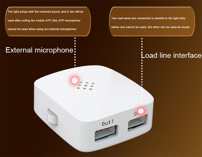 CONDC-RGB Alexa WiFi LED controller